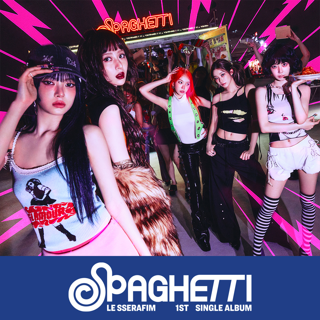 LE SSERAFIM 1st Single 'SPAGHETTI' シリアルナンバー特典